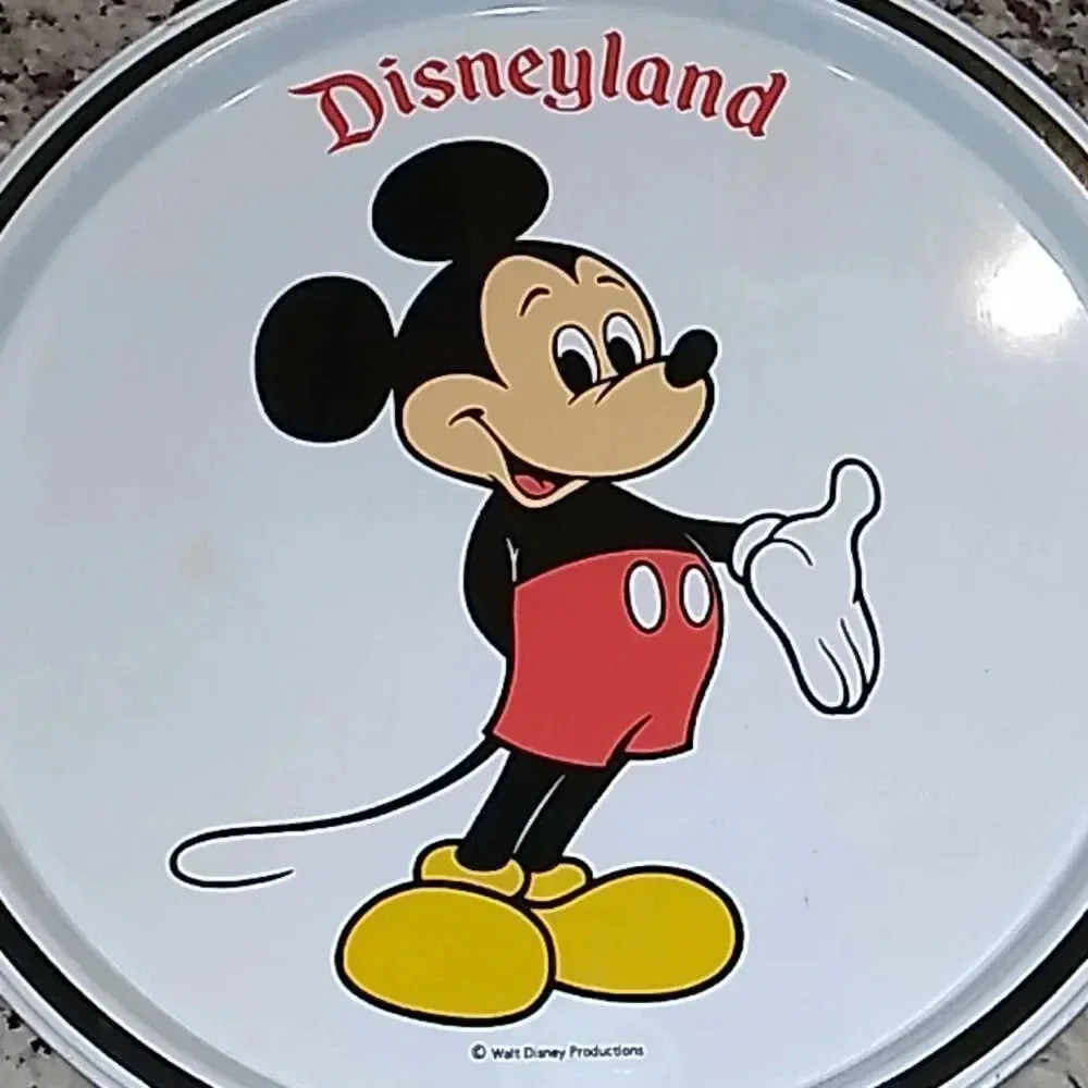 Vintage Disneyland Mickey Mouse Plate - Picture 2 of 7